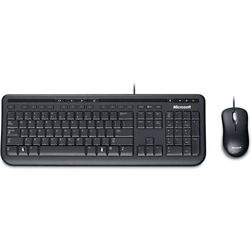 Kit Teclado e mouse Wired Desktop 600 - Microsoft